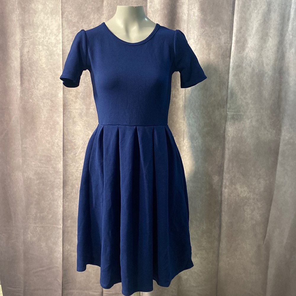 Navy Dress with pockets